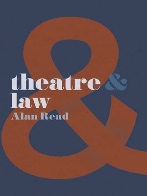 cover image of Theatre and Law